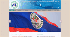 Desktop Screenshot of ifsc.gov.bz