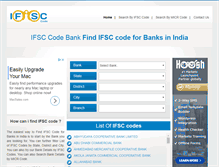 Tablet Screenshot of ifsc.info