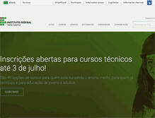 Tablet Screenshot of ifsc.edu.br