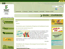Tablet Screenshot of moodle.ararangua.ifsc.edu.br