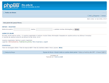 Tablet Screenshot of forum.ifsc.edu.br