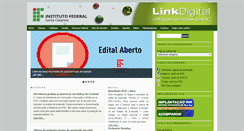 Desktop Screenshot of linkdigital.ifsc.edu.br